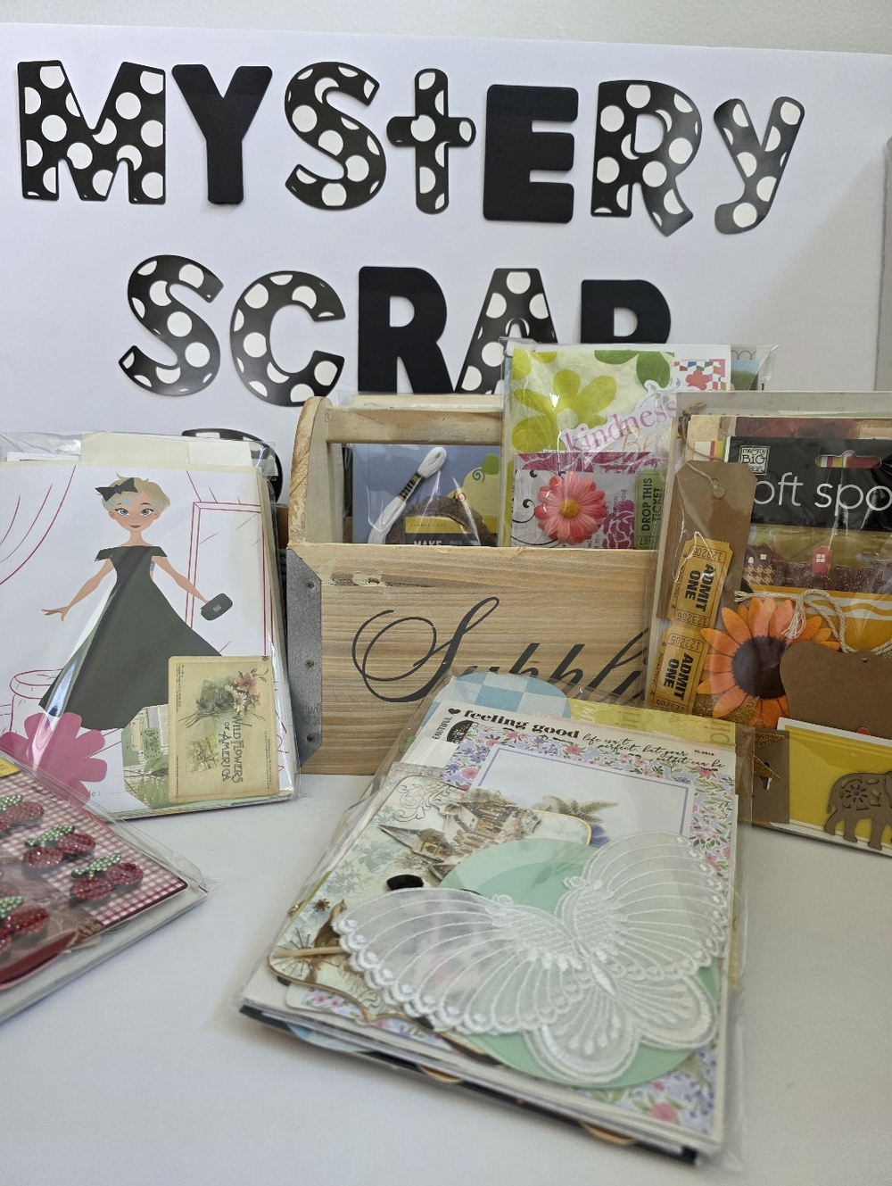 Mystery Junk Journal Scrap Pack